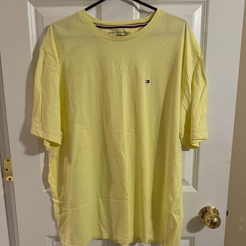 Tommy Hilfiger Yellow Short Sleeve Tee